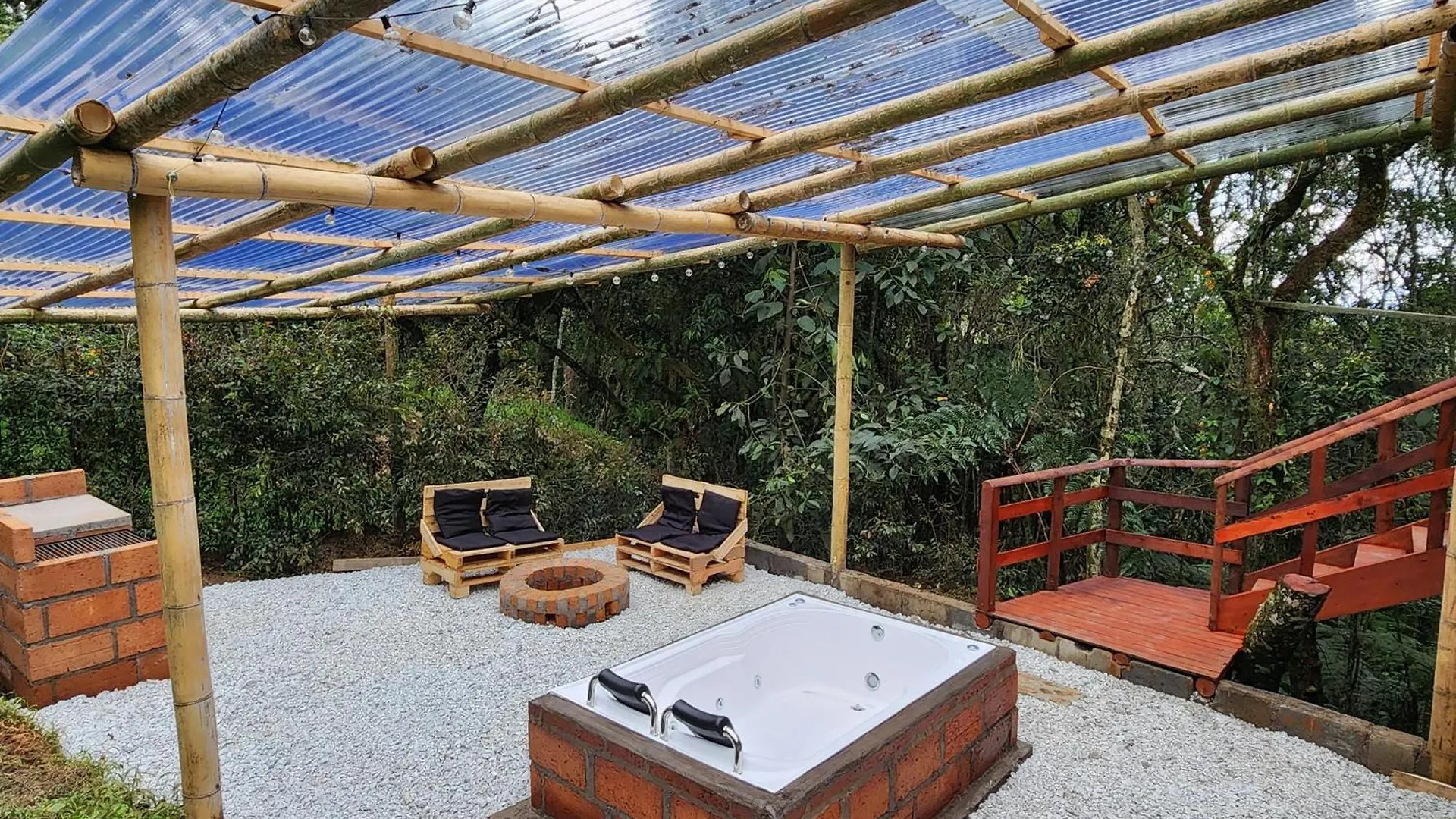 Kemping Cabana En La Naturaleza Con Jacuzzi - Santa Elena Medellín Kolumbia